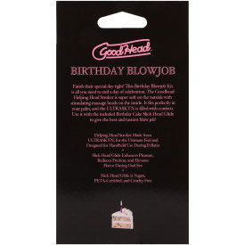 Goodhead Birthday Blowjob Kit
