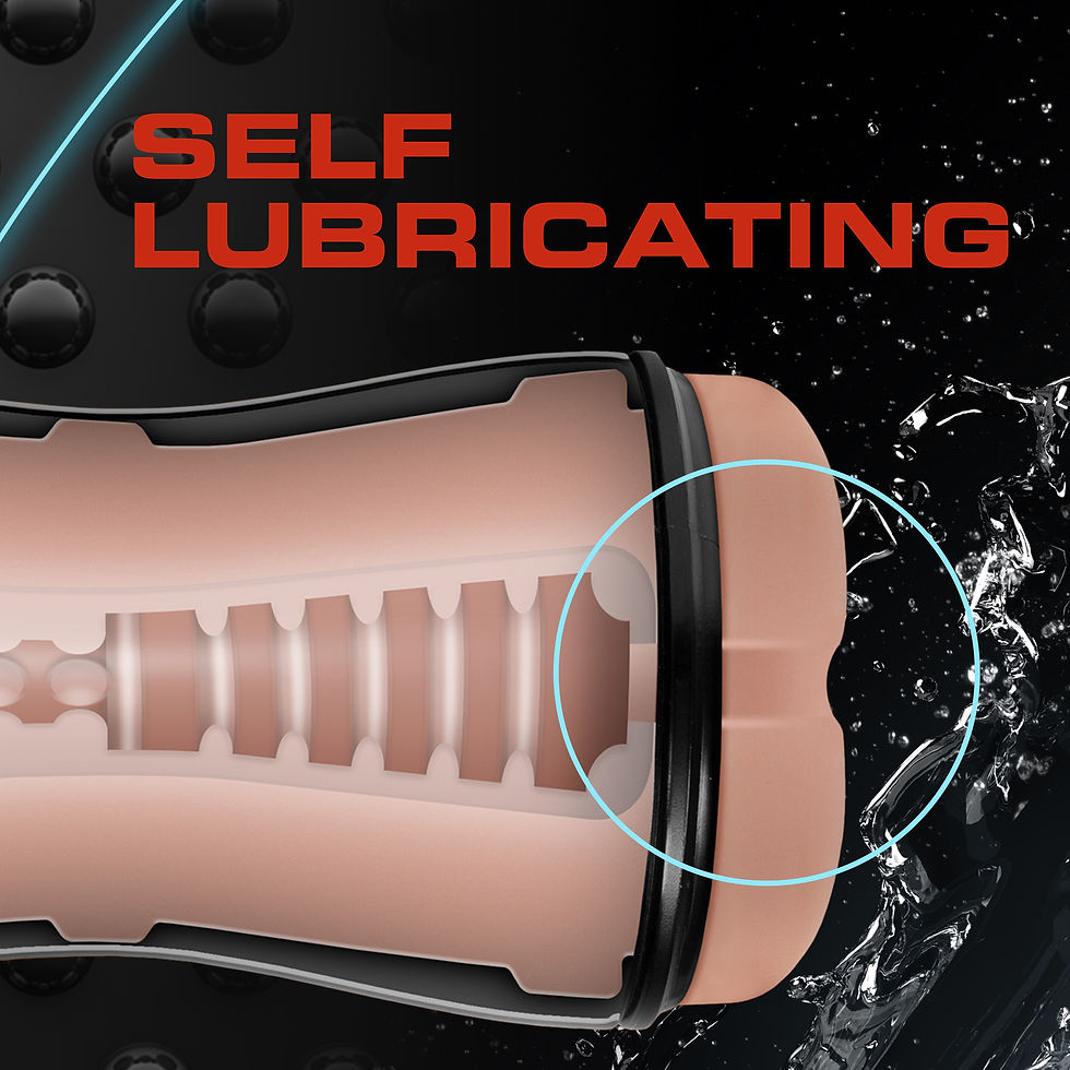 Thumbnail: Coverboy - Cowboy - Self Lubricating Stroker - Beige