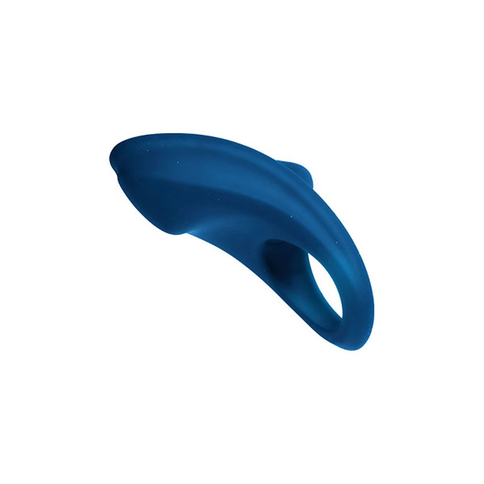 Thumbnail: Over Drive Plus Rechargeable Cock Ring - Blue