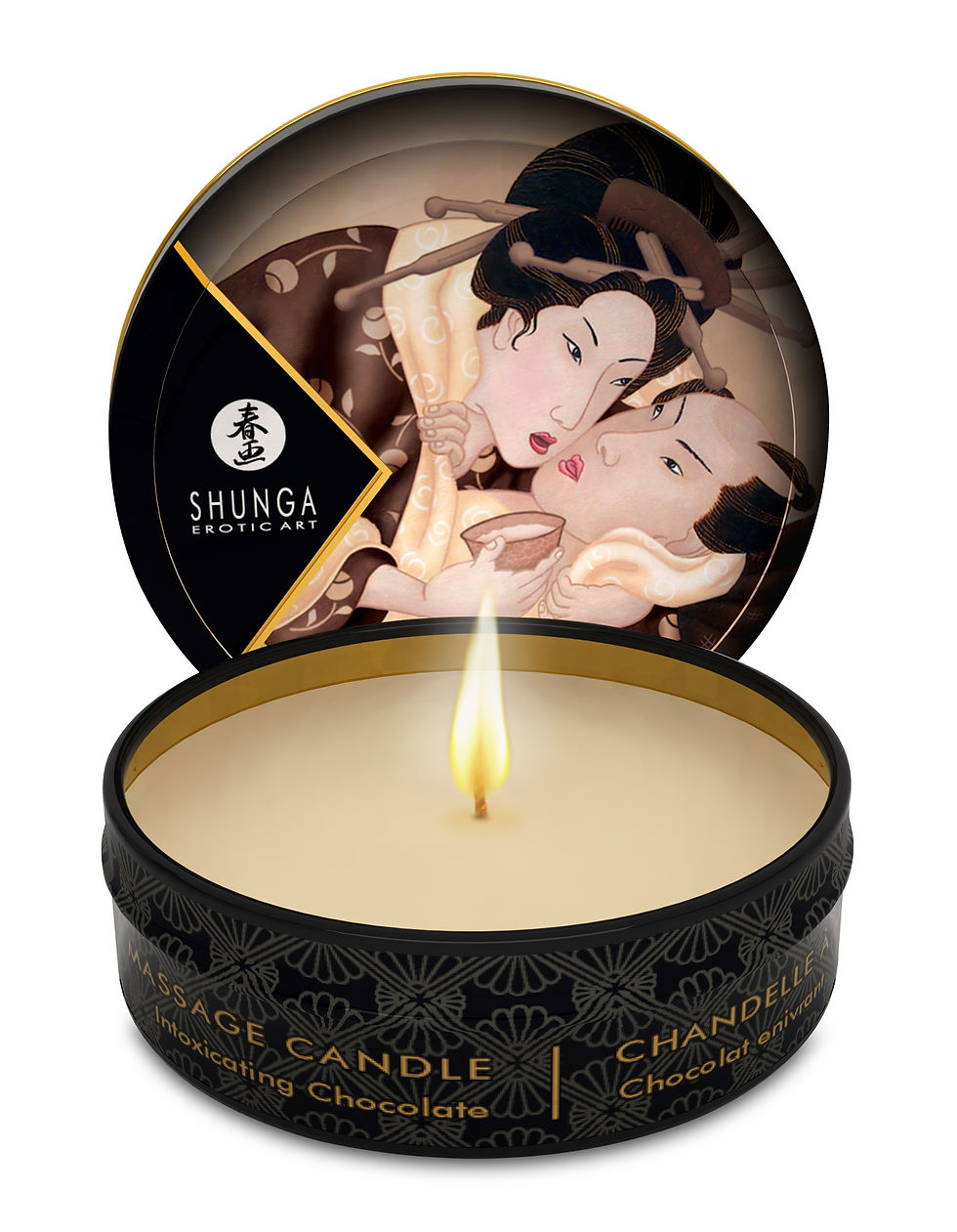 Miniatura: Mini Massage Candle - Excitation - Intoxicating Chocolate - 1 Fl. Oz.