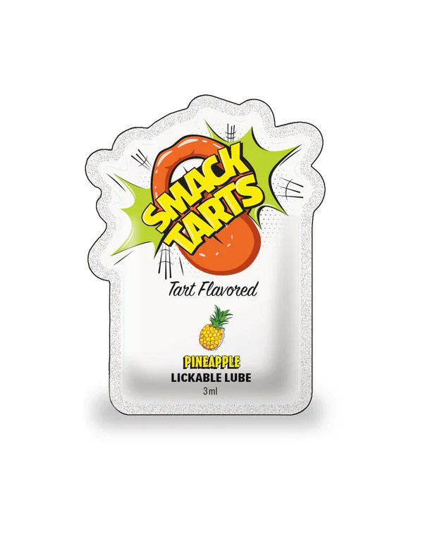 Miniatura: Smack Tarts Lube 3ml Pouch Display 36pc - Sour Pineapple