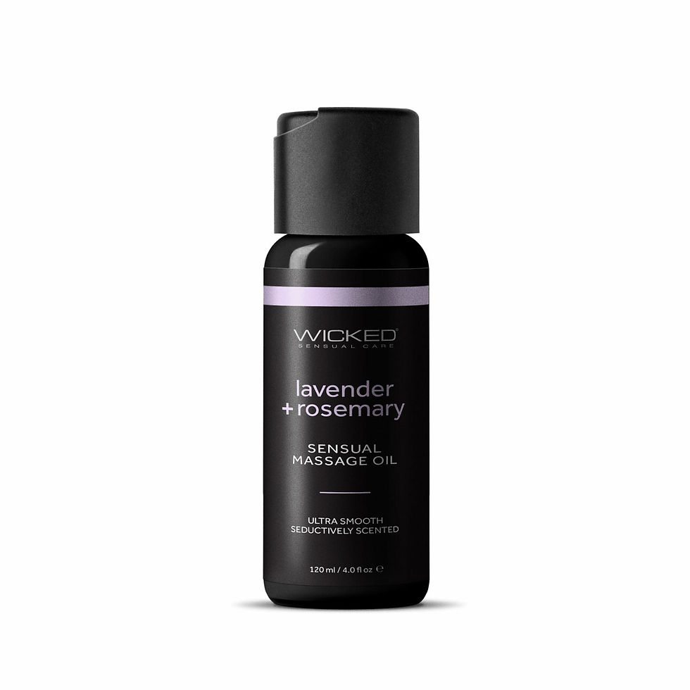 Thumbnail: Lavender + Rosemary Massage Oil 4oz