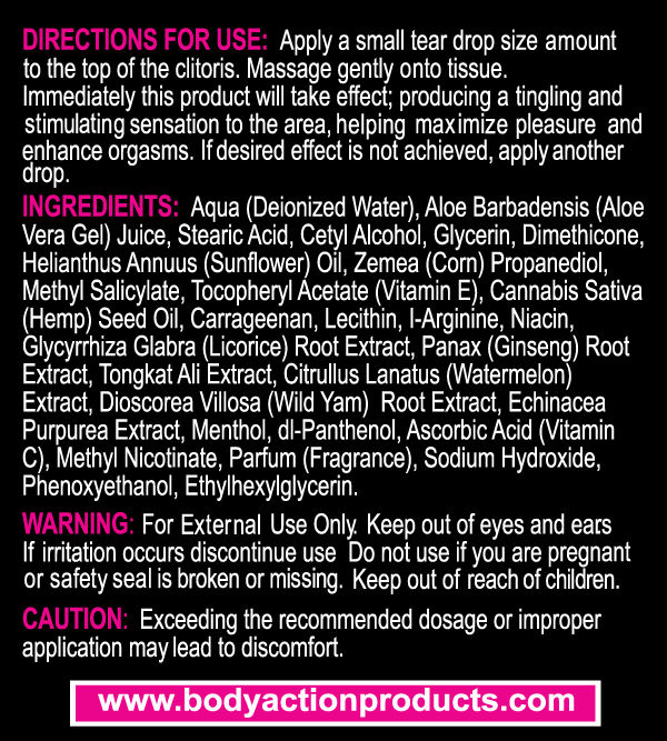 Miniatura: Hempleasure for Women 0.5 Oz 15 ml