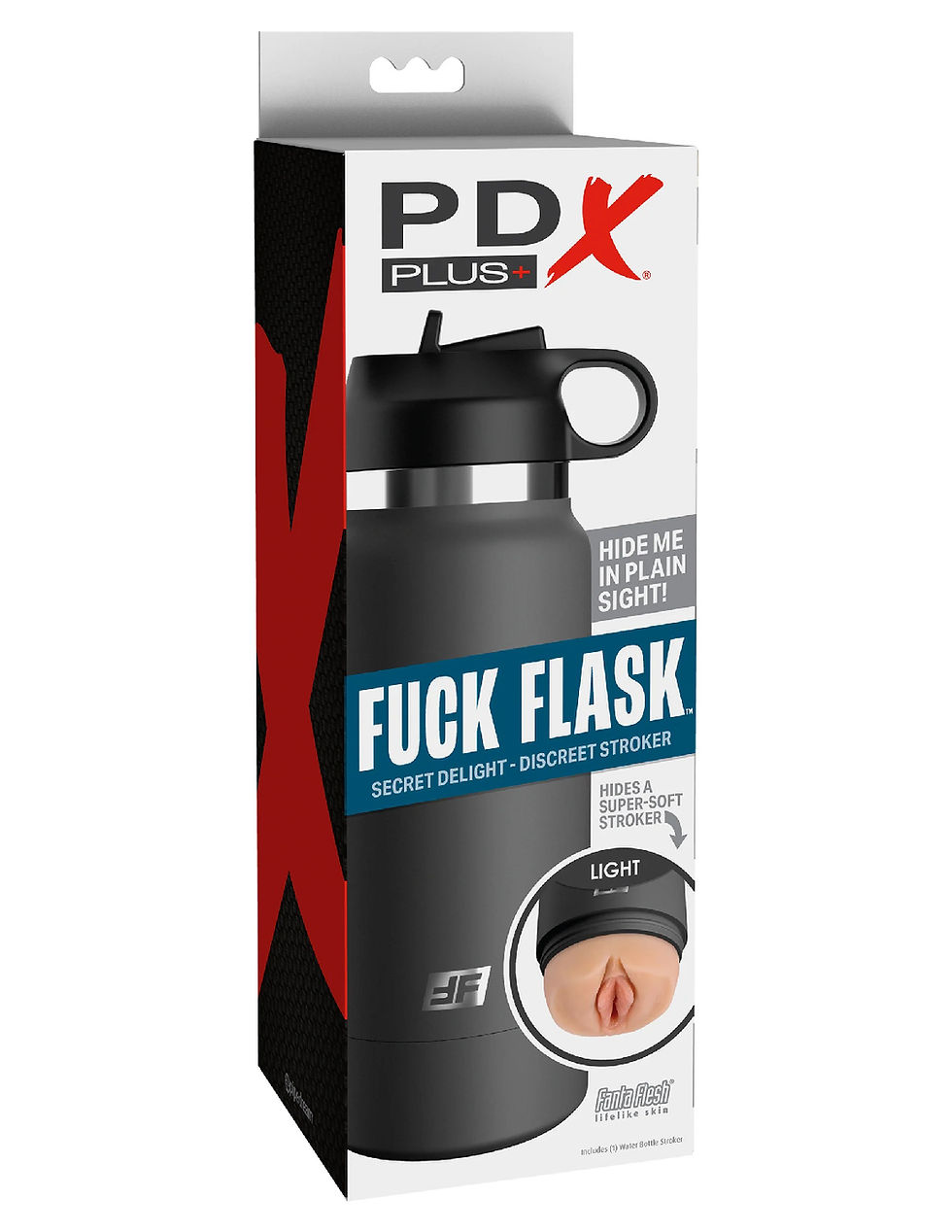 Thumbnail: Fuck Flask - Secret Delight - Grey Bottle - Light