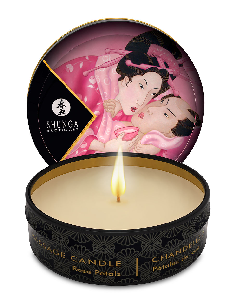 Thumbnail: Mini Massage Candle - Aphrodisia - Roses Petals - 1 Fl. Oz.