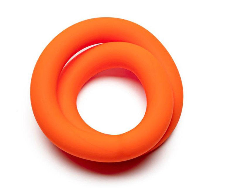 Thumbnail: Hefty Wrap Ring 9in 229mm Silicone - Orange