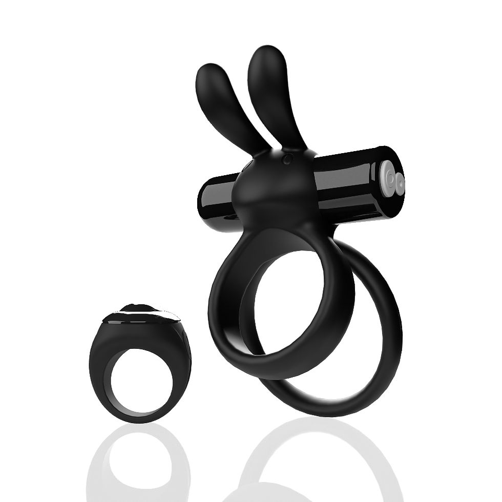 Thumbnail: Screaming O Remote Controlled Ohare XL Vibrating Ring - Black