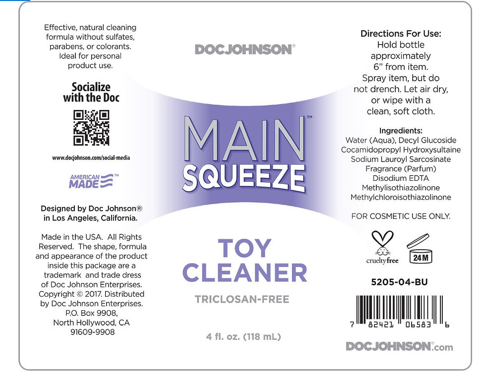 Miniaturbild: Main Squeeze - Toy Cleaner - 4 Fl. Oz. Bulk