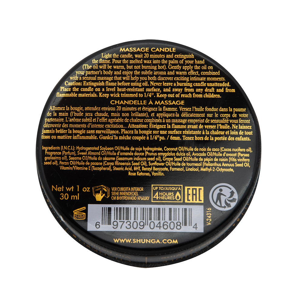 Thumbnail: Mini Massage Candle - Romance - Sparkling Strawberry Wine - 1 Fl. Oz.