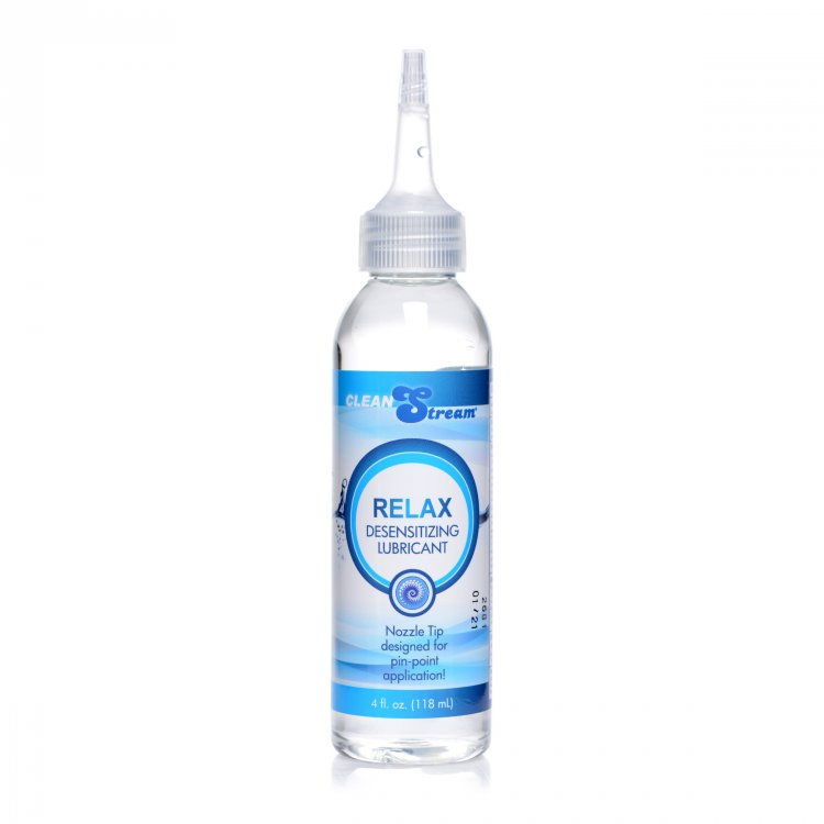 Miniatura: Relax Desensitizing Lubricant With Nozzle Tip - 4 Oz. 118ml