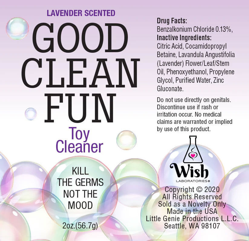 Miniatura: Good Clean Fun Toy Cleaner - Lavender- 2 Fl Oz