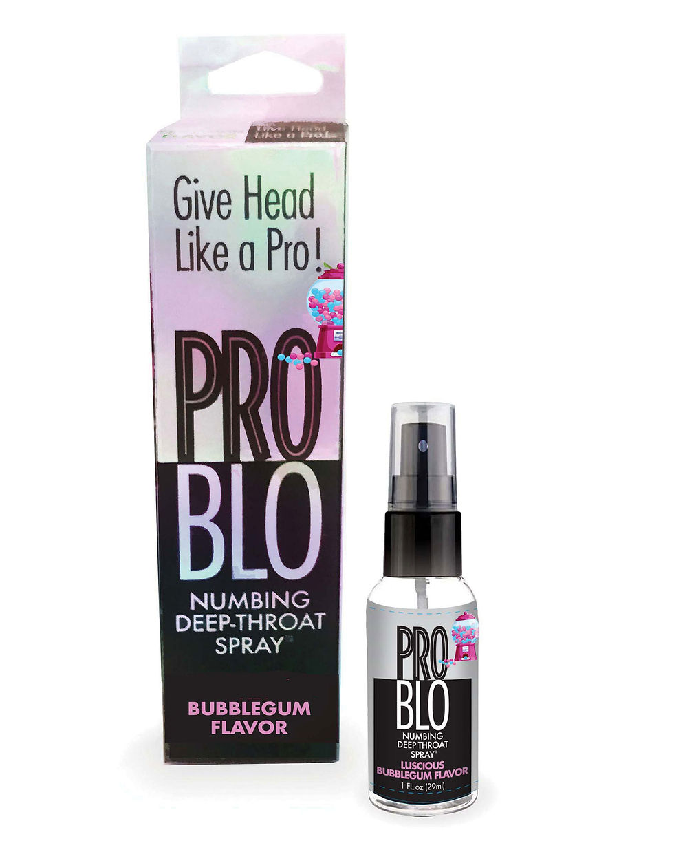 Miniaturbild: Pro Blo Throat Numbing Spray 1oz - Bubblegum