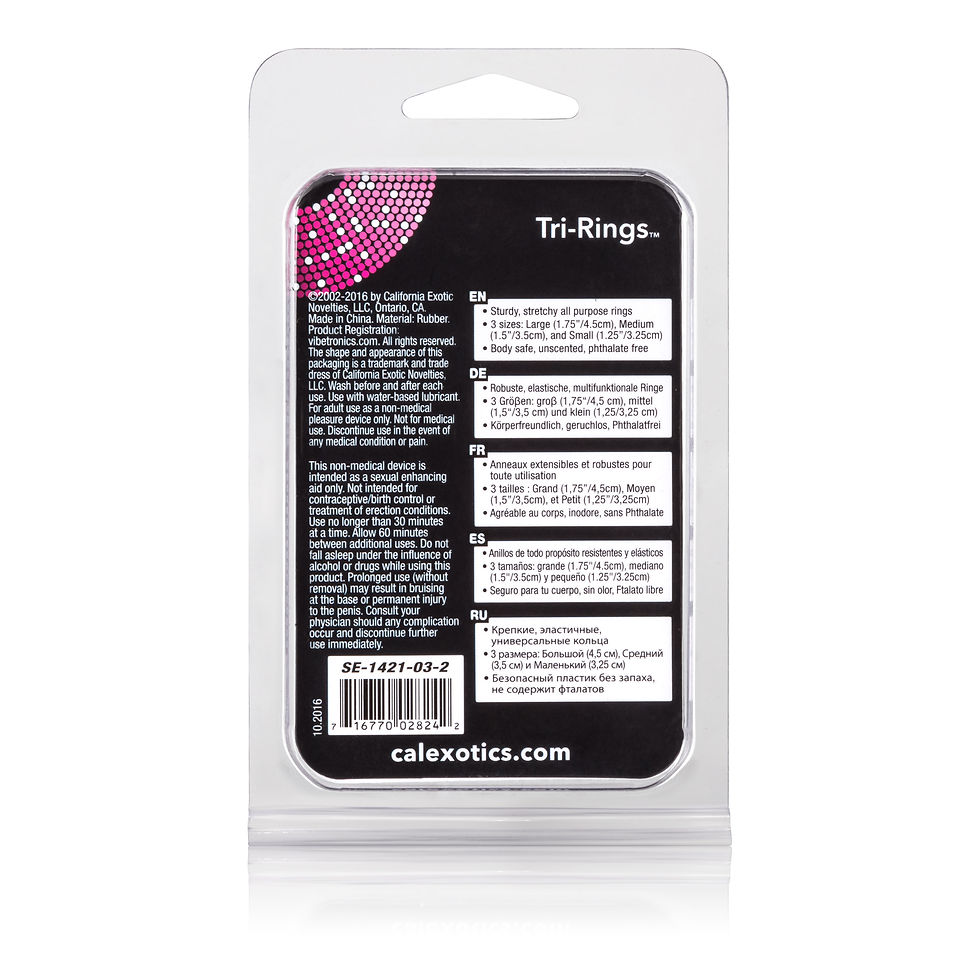 Miniature : Tri-Rings - Black
