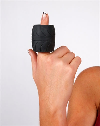 Thumbnail: Silaskin 2-Inch Ball Stretcher - Black