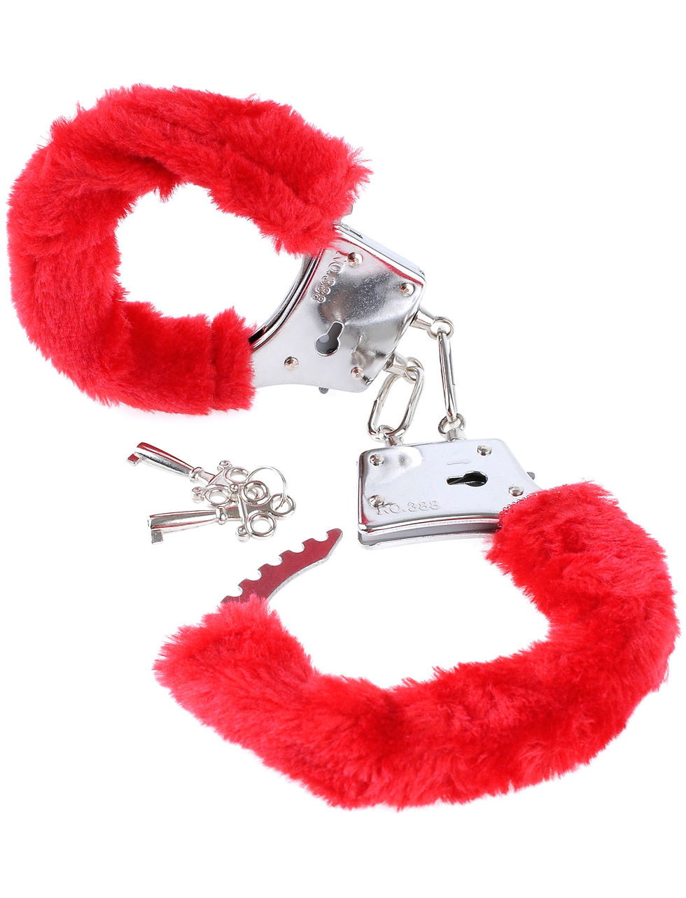 Thumbnail: Fetish Fantasy Series Beginner's Furry Cuffs - Red