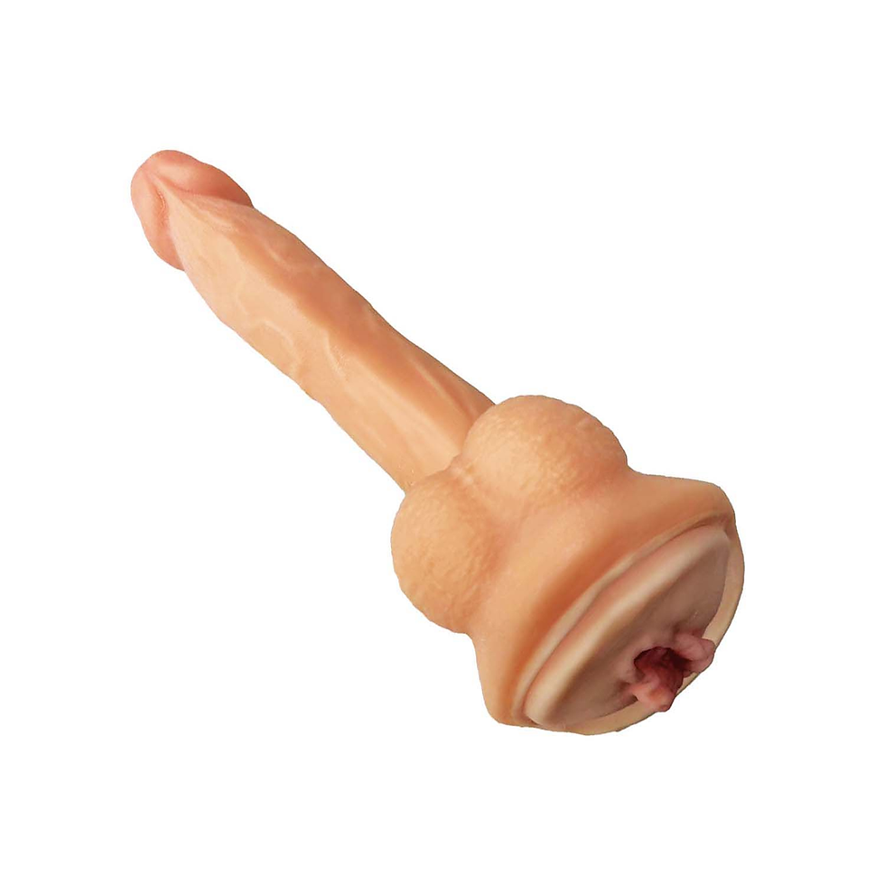 Thumbnail: Always Horny Masturbator Tight Pussy &amp; Huge Cock White