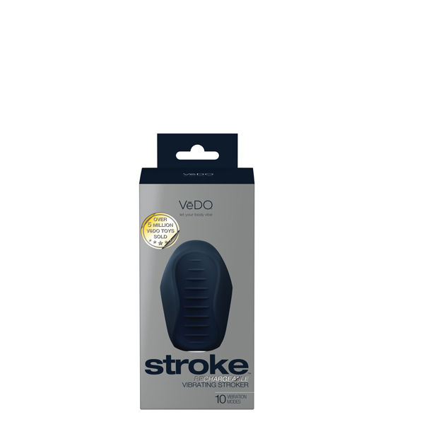 Miniaturbild: Stroke Rechargeable Vibrating Stroker - Black