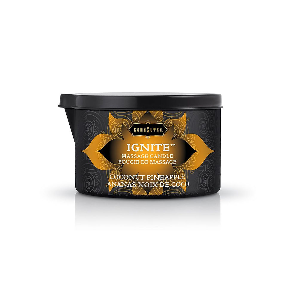 Thumbnail: Ignite Coconut Pineapple Massage Candle - 6 Oz