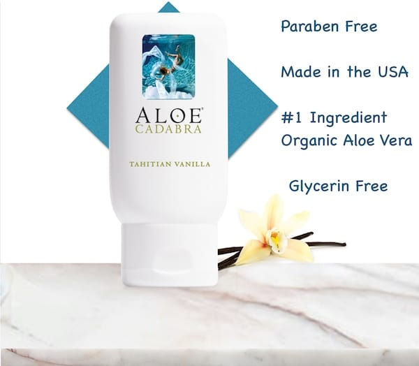 ALOE CADABRA ORGANIC LUBE TAHITIAN VANILLA 2.5OZ
