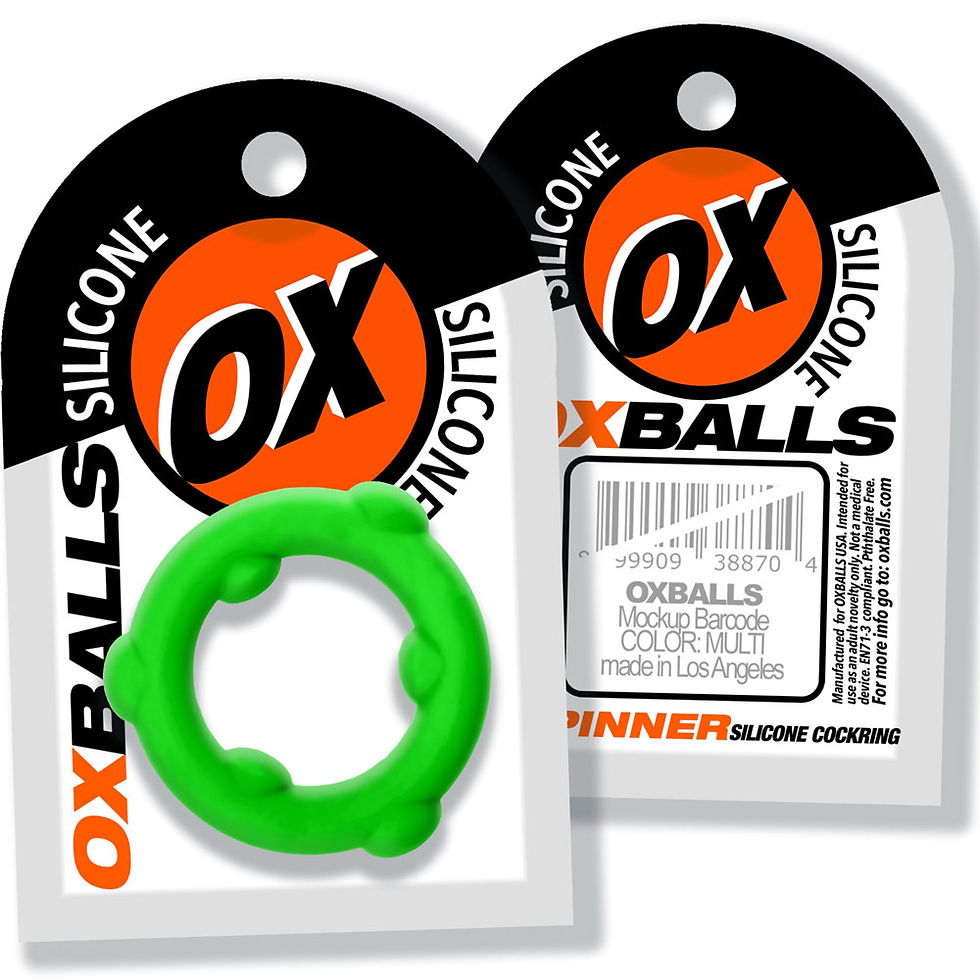 Thumbnail: Spinner Single Silicone Ring - Frog Silicone