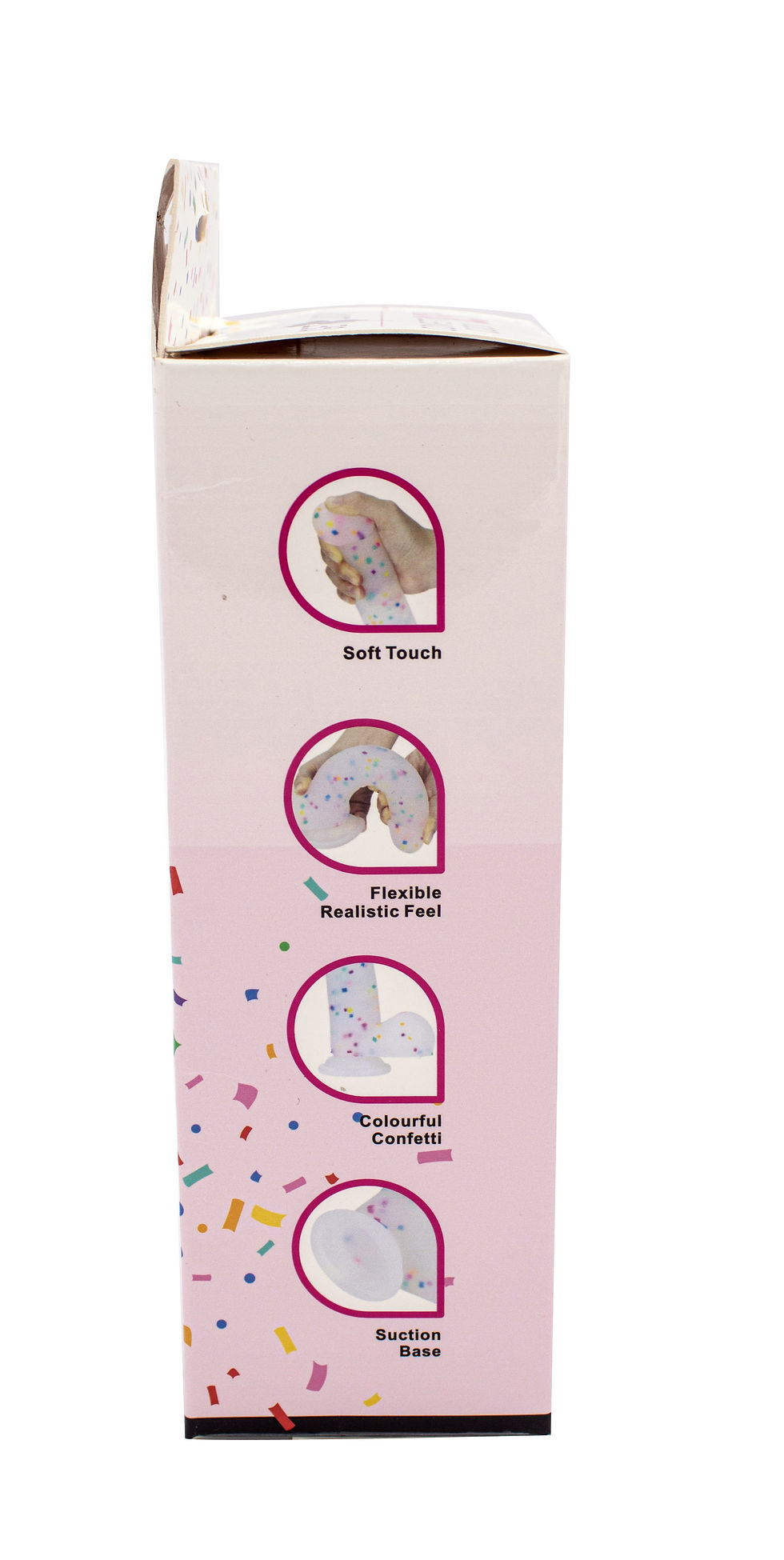 Thumbnail: Get Lucky 8.5" Confetti Cock