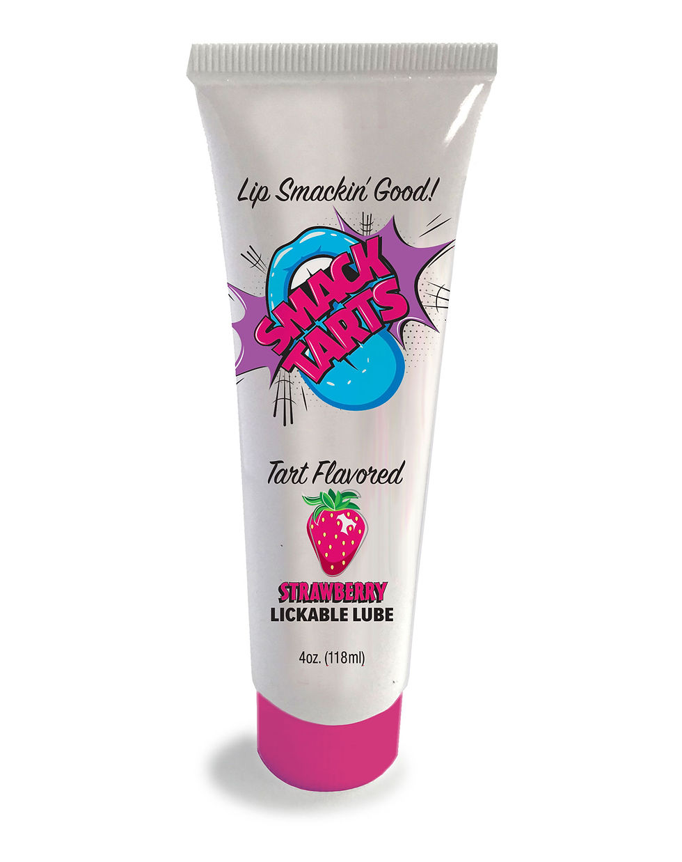 Thumbnail: Smack Tarts 4oz Lickable Flavored Lubricant - Strawberry