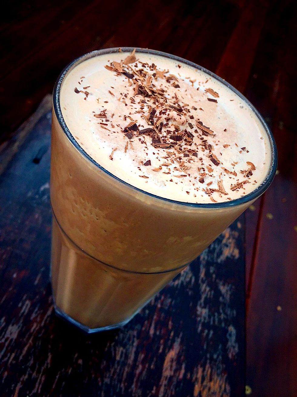 Chocolate & Banana Protein Thickshake