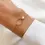 Thumbnail: Stainless steel pearl bracelet - Victoire Collection