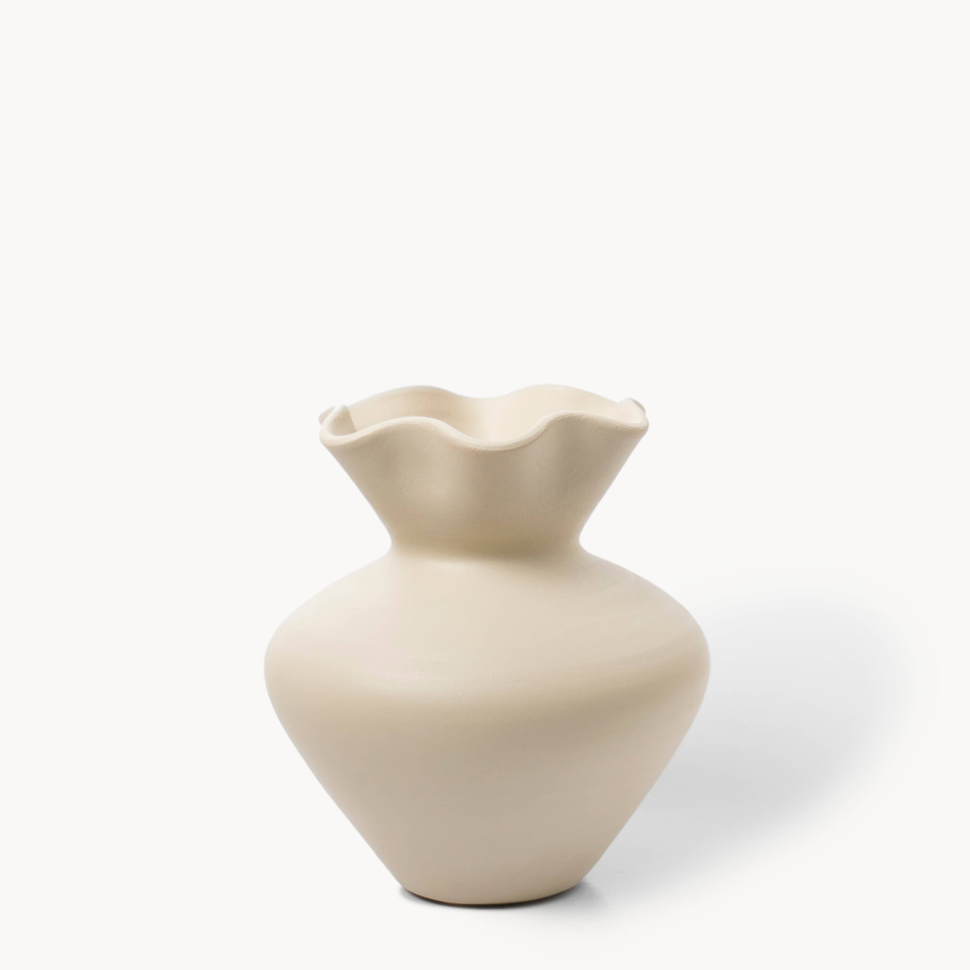 Flower Vase S Off White - O Cactuu