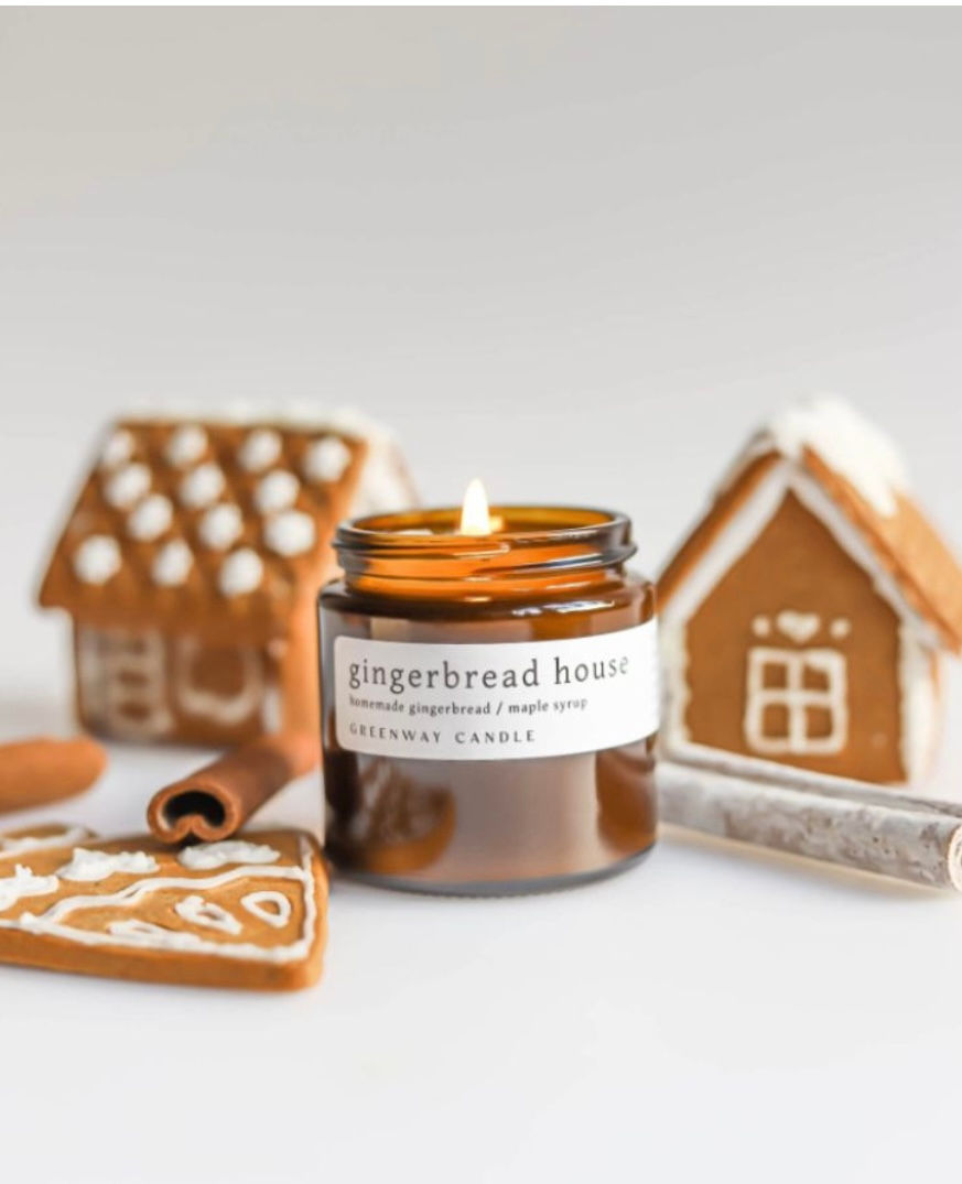 Gingerbread house - Greenway candle