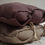 Thumbnail: 100% organic cotton bed linen set - mauve