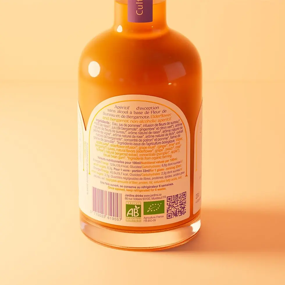Thumbnail: Aperitif Elderflower and bergamot - Jardins