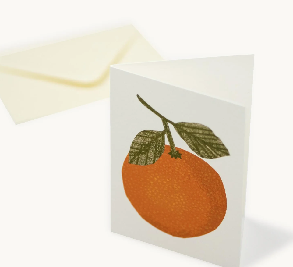 Thumbnail: Little Orange Card -  Hadley Paper Goods