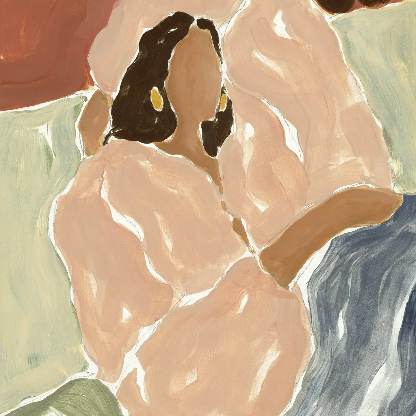 30x40 Art Print " Another Spring afternoon " - Sacrée Frangine