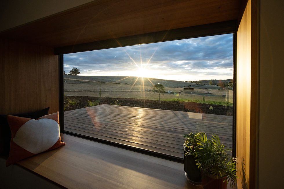 Passive house heating and cooling