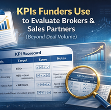 KPIs Funders Use to Score Brokers & Sales Partners | Funder Intel