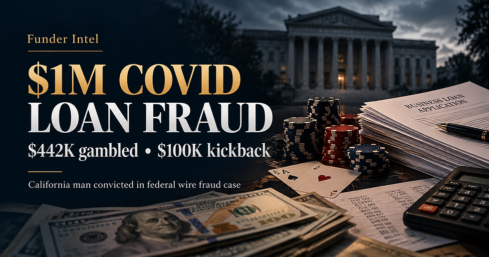SBA EIDL loan fraud