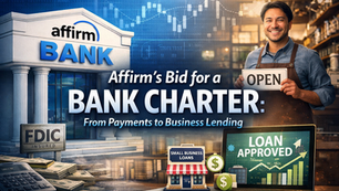 Affirm ILC bank charter application and small business credit implications