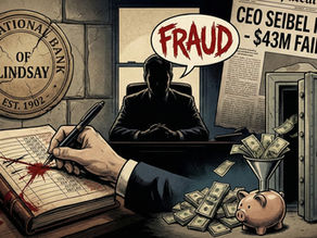First National Bank of Lindsay CEO Indicted: Inside the $43M Failure