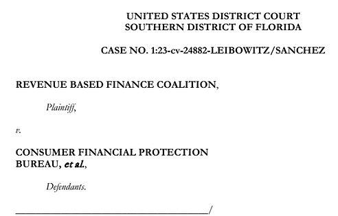 Revenue Based Finance Coalition