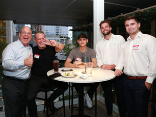 Finance industry shows up big! See pics from our Mixer