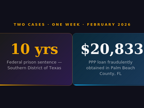 No One Is Above the Law: Two Recent Fraud Cases That Prove Accountability Still Matters