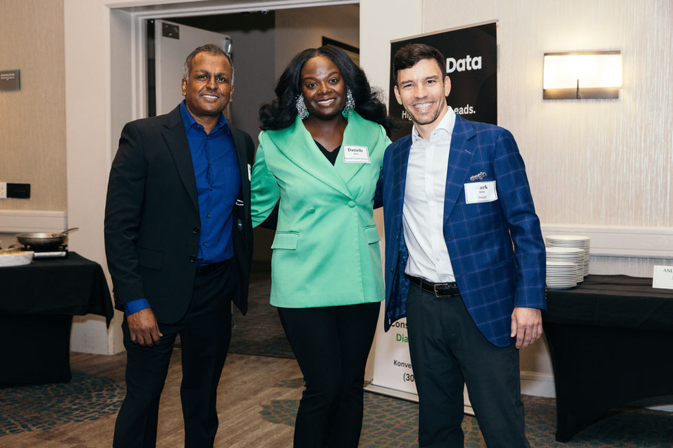 Shane Mahabir, Dr. Danielle Doss, Mark Ross