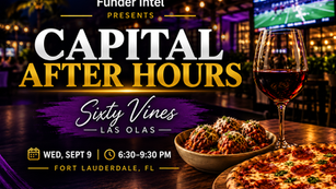 Capital After Hours Returns to Fort Lauderdale September 9
