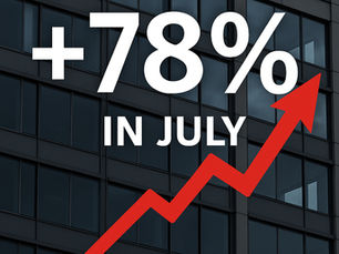 Commercial Bankruptcies Surge 78% in July