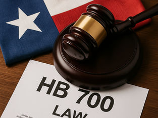 Texas HB 700 Takes Effect Today: What Small Business Funders Need to Know