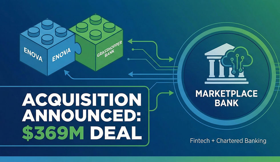 Enova's Bold $369M Grasshopper Bank Acquisition