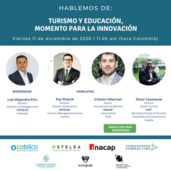 Hablemos de Turismo y educacion 11 dic..