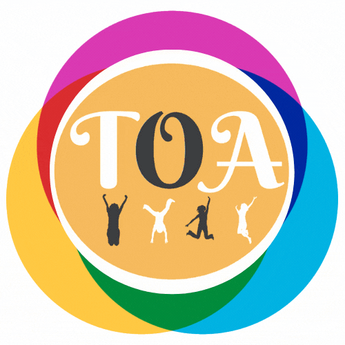 Logo tipográfico de blog gastronómico damasco y verde oscuro con texto en itálica (1).gif