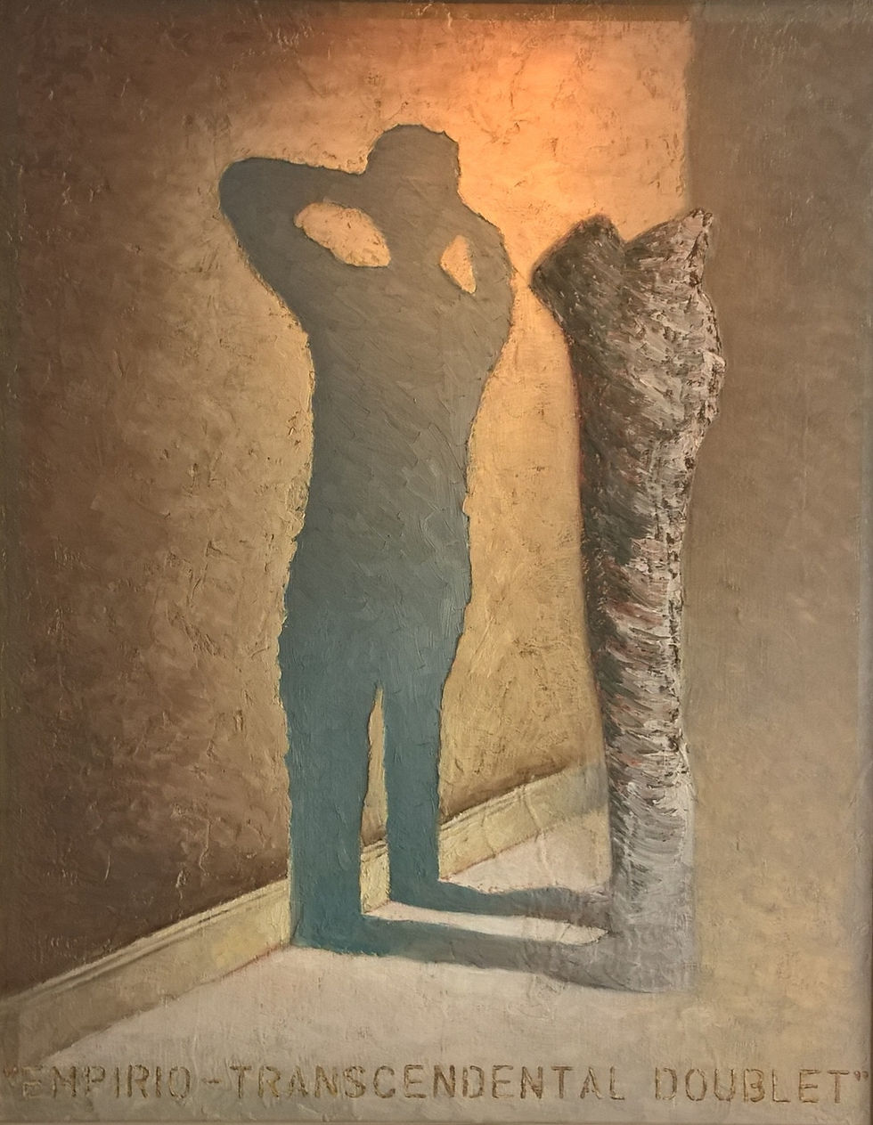 My oil-on-canvas painting on exhibition at Gallery at Grand Provence Franschhoek in the group exhibition titled SELF-I: a parody on the social media phenomenon of the ‘selfie’ photograph.]